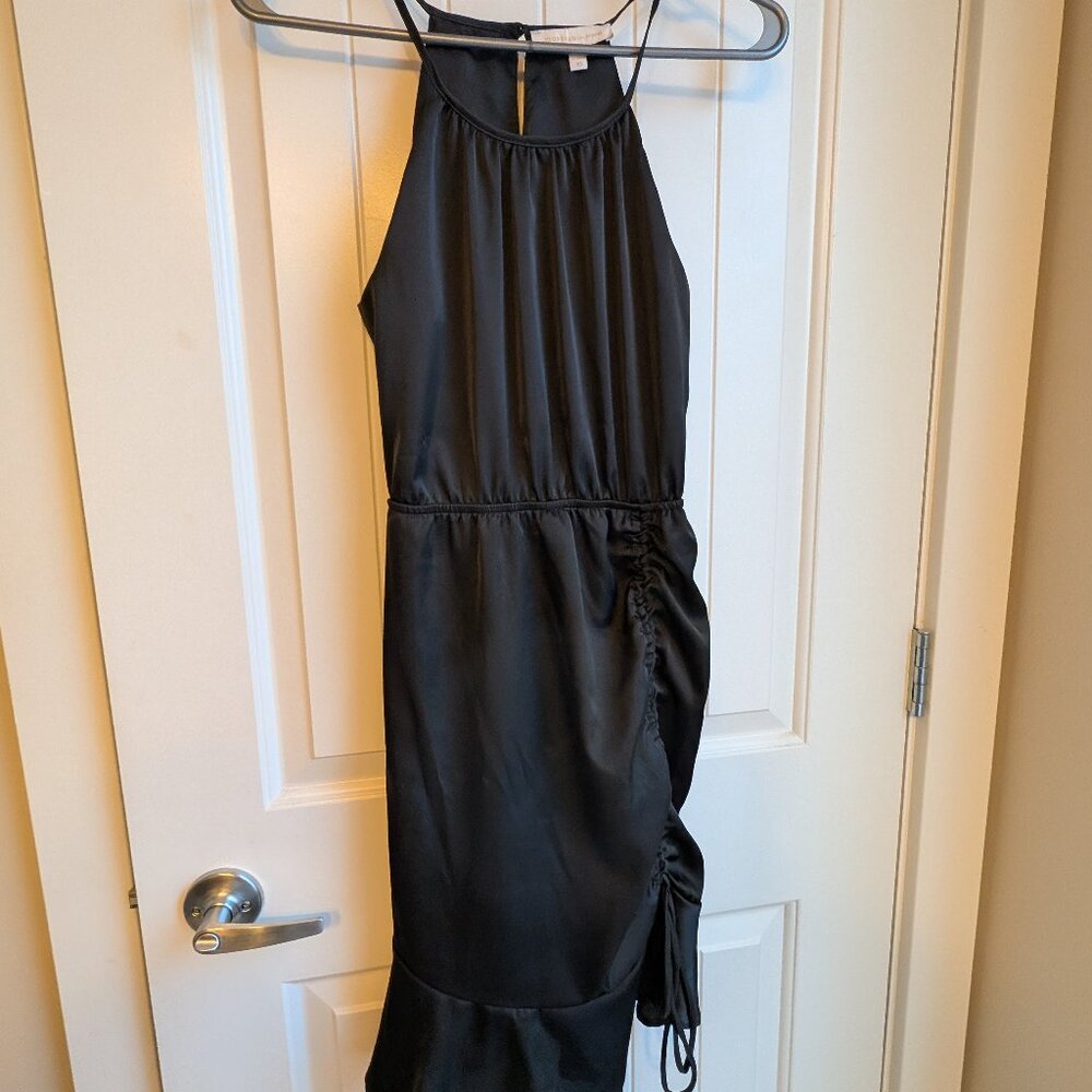Ruffled Black dress